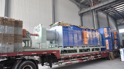 重慶某建材廠家訂購?；⒅樯a(chǎn)線連夜裝車出廠